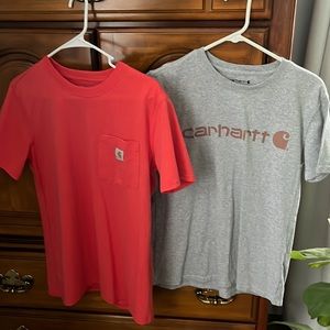 Like new! 2 Carhartt loose fit tees